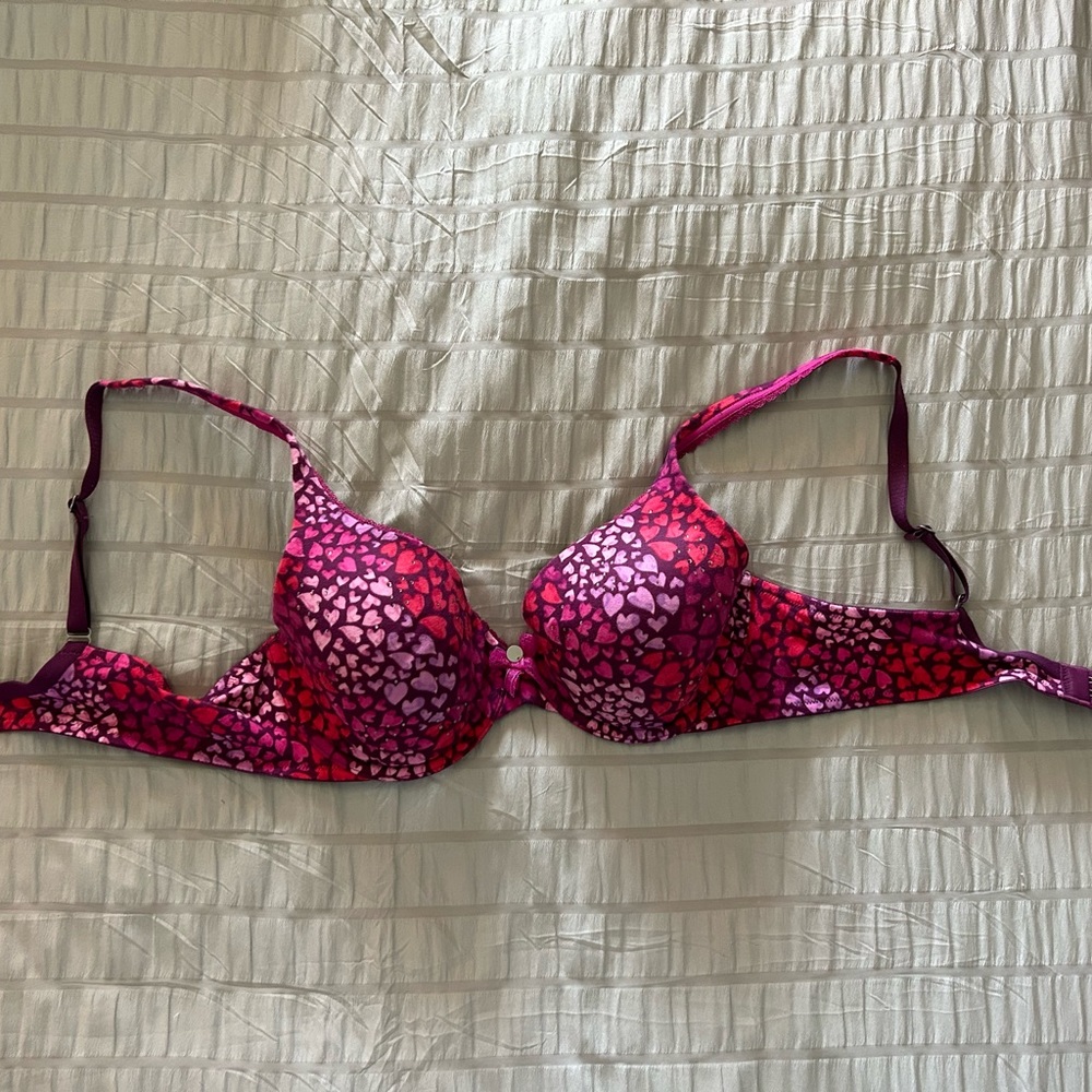 Body by Victoria Hearts Full Coverage Bra 36B
